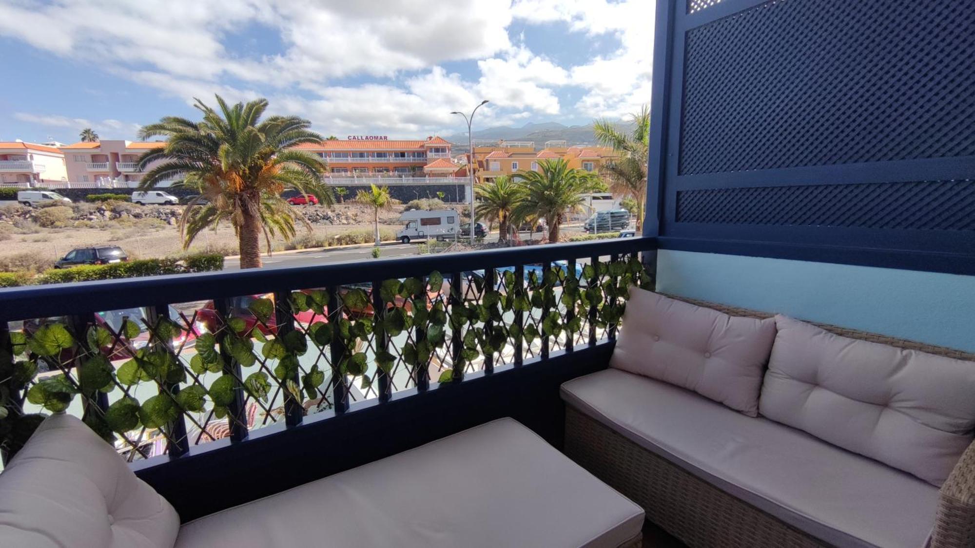 Huebsche Ferienwohnung Mit 2 Schlafzimmern, Pool Und Wlan, Strandnaehe Callao Salvaje Bagian luar foto