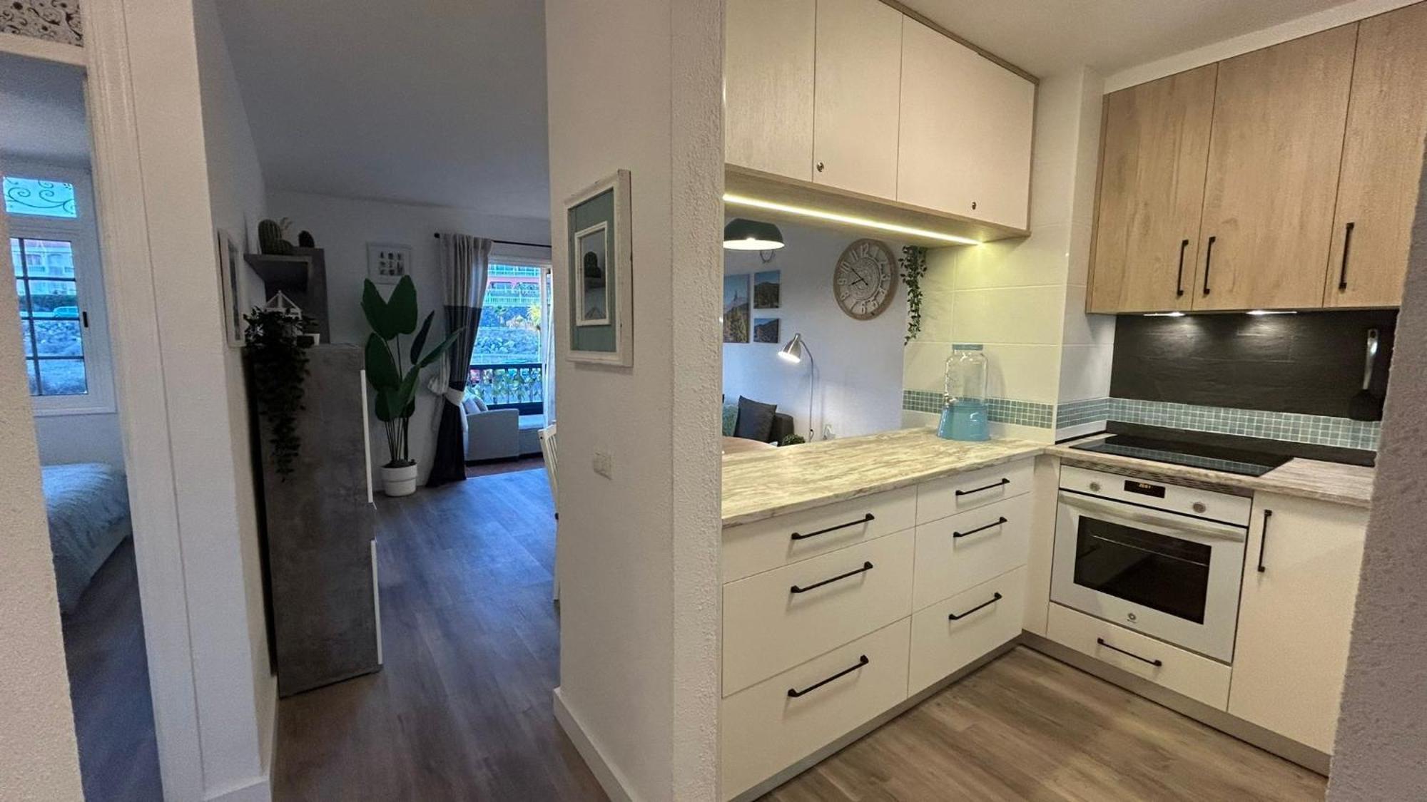 Huebsche Ferienwohnung Mit 2 Schlafzimmern, Pool Und Wlan, Strandnaehe Callao Salvaje Bagian luar foto